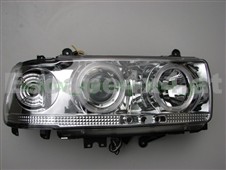 Scheinwerfer Klarglas  silber Toyota HDJ 80 1989-97 Tuning Silver